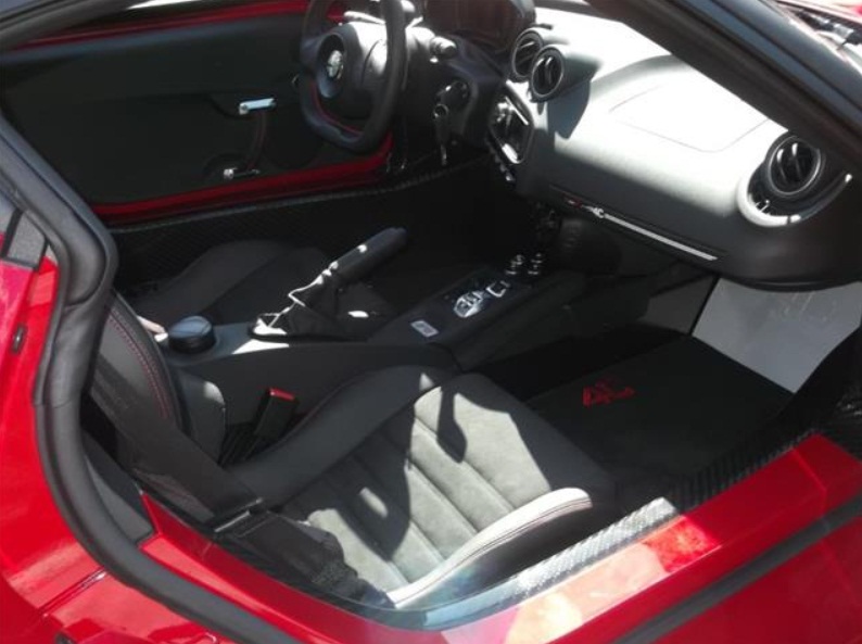 left hand drive ALFA ROMEO 4C (01/02/2014) -  